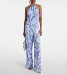 Широкие брюки с принтом Olivia Melissa Odabash, Whirl - фото 2