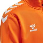 Толстовка Hummel Core XK Poly Half Zip, оранжевый - фото 4