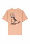 Футболка Mira Paris BOOTS BACK PRINT, Light Pink/Apricot - фото