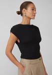 Топ Blouse s.Oliver BLACK LABEL, черный - фото