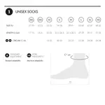 Носки для бега унисекс Race Three Lurbel, чёрный - фото 3