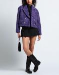 Пальто Sandro, фиолетовый - фото 3