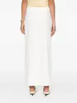 Юбка-карандаш макси с разрезом спереди REMAIN, белый - фото 4