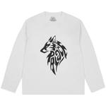 Лонгслив Palace Sketchy Lone Wolf Long-Sleeve, White - фото