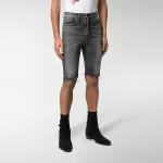 Джинсовые шорты мужские черные Saint Laurent, черный - фото 5