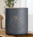 Настольная лампа GILDE GLÜCK AUF!, серый - керамика - 17 x 21 x 10 см - фото 2