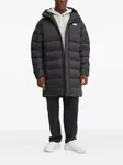 Пальто с капюшоном и логотипом Helly Hansen, черный - фото 2