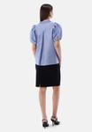Блуза van Laack Button-down blouse, Blue - фото 3