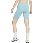 Велосипедные штаны женские джинсовые сине-зеленые Nike - фото 2