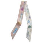 HERMES Шёлковый шарф Multicolor, Black - фото 7