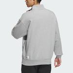 Куртка мужская Medium Heather Grey Adidas, серый - фото 3