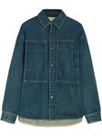 Jil Sander джинсовая рубашка с длинными рукавами, синий - фото