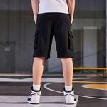 Детские шорты Jordan, серый - фото 11