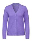 Вязаный кардиган CECIL, фиолетовый - фото