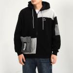 Толстовка Puma Retro Block Sherpa, черный/серый - фото 6