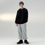 Свитшот унисекс SWAMP AREA, белый на флисовой подкладке - фото 10