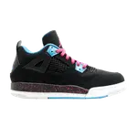 Кроссовки Air Jordan 4 Retro PS 'Black Vivid Pink', черный - фото