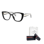 Очки cat-eye PRADA, черный - фото