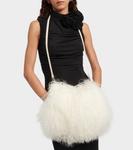 Муфта из овчины Magda Butrym, белый - фото 4