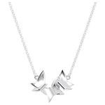 Лилия родированное ожерелье Women's Swarovski - фото 7