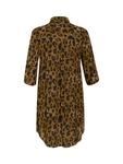 Платье-рубашка Molly с принтом Animal KAFFE, Brown/Multi - фото 6