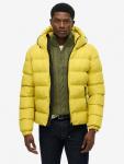 Утепленная спортивная куртка с капюшоном Superdry, Wax Yellow - фото