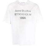Футболка с принтом логотипа Acne Studios, белый - фото 3