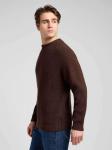 Свитер Lee Chunky Crew Neck, коричневый - фото 6