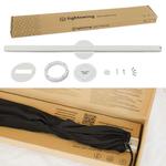 Lightswing Система подвеса для подвесного светильника - Одинарный - 110 см - Матовый белый - Регулируемый подвес светильника - Подвесной светильник, сдвигается и поворачивается - фото 9