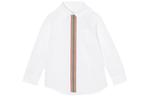 Детская рубашка Burberry, белый - фото