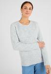 Джемпер Damart Jumper, Light Heathered Blue/Blue - фото 4