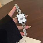 CHENSONG Часы Strap Apple Compatibility Metal 160mm, Silver - фото 5