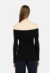 Джемпер LIU JO OFF THE SHOULDER , Black - фото 3