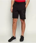 Шорты slim fit Ea7, черный - фото