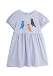 Платье из джерси BIRDS DRESS Mini Rodini, фиолетовый - фото 2