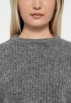 Джемпер JDY JDYMARI O NECK PULLOVER , Dark Grey Melange/Mottled Dark Grey - фото 6