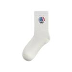 Носки Kith For Olympics Heritage Los Angeles Mid Crew Sock, цвет Silk - фото