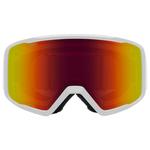 Горнолыжные очки tribute белые красные sol-x зеркальные Smith - фото 3