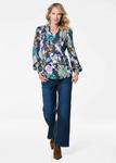 Блуза BLUSE GOLDNER, цвет Mottled Dark Blue - фото 3