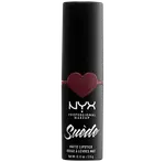 Помада лолита Nyx Professional Makeup Suede Matte, 3,5 гр - фото