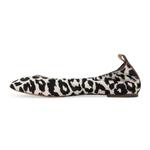 Белые и черные балетки с леопардовым принтом пони Lanvin - фото 2