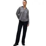 Рубашка с длинным рукавом Vero Moda Melaney Queeny, серый - фото 5