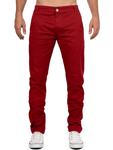 Тканевые брюки Cipo & Baxx, бордовый - фото