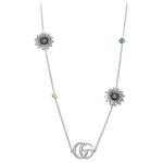 GUCCI Серебряное ожерелье GG 925 - фото