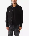 Мужская куртка Trucker Jacket True Religion, черный - фото