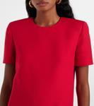 Мини-платье Crepe Couture Valentino, Rosso - фото 4