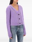 Укороченный кардиган Giuseppe Di Morabito, фиолетовый - фото 2