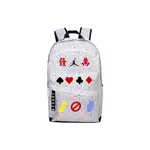 Jordan Полиэстеровый рюкзак унисекс белый, Shark - фото 11