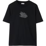 Футболка Paisley Ekd Burberry, черный - фото