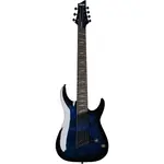 Электрогитара Schecter Omen Elite-7 Multiscale, 7-струнная, синие градиентные тона - фото 2